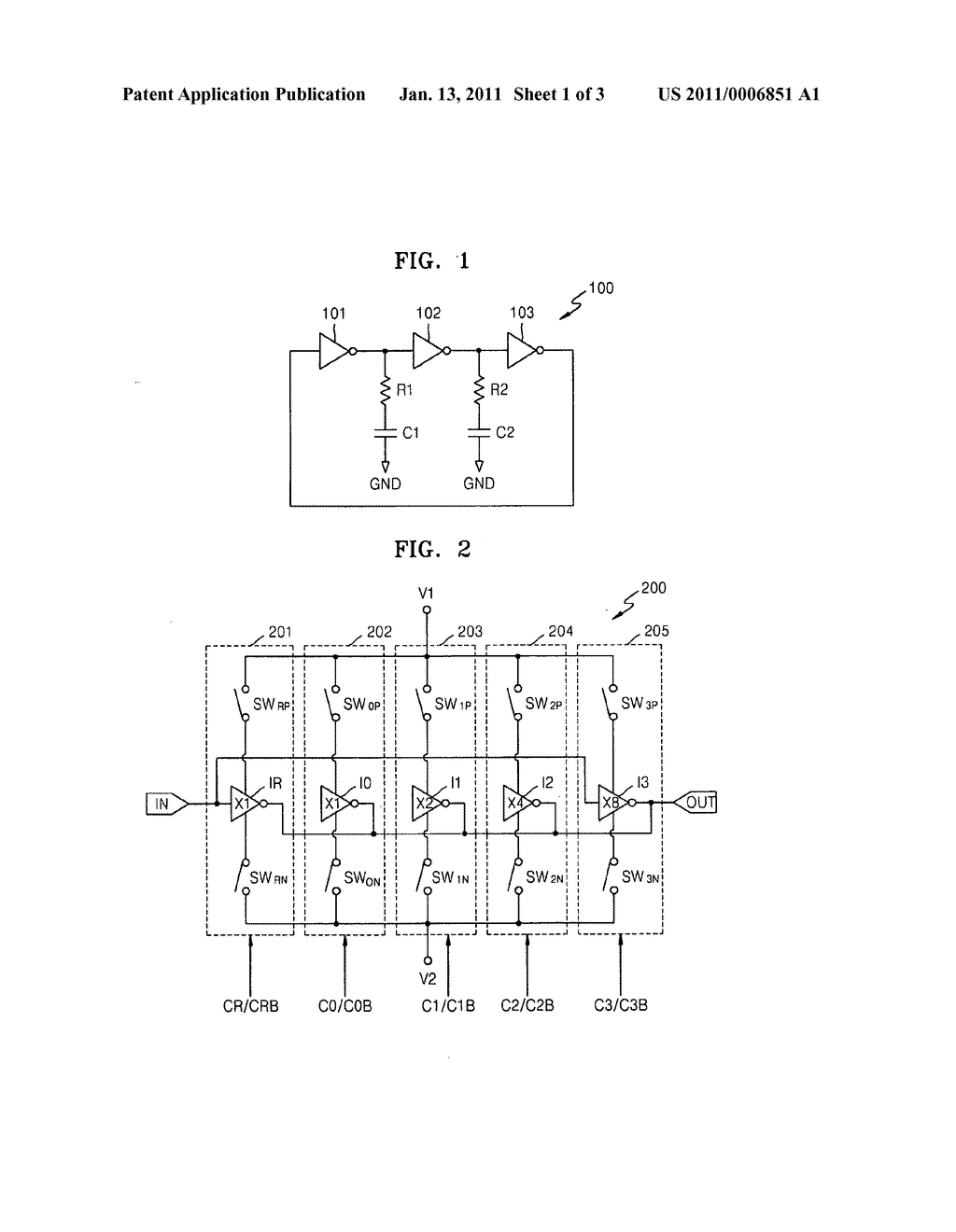 Unit inverter having linearly varying delay response characteristic and digitally controlled oscillator including the unit inverter - diagram, schematic, and image 02