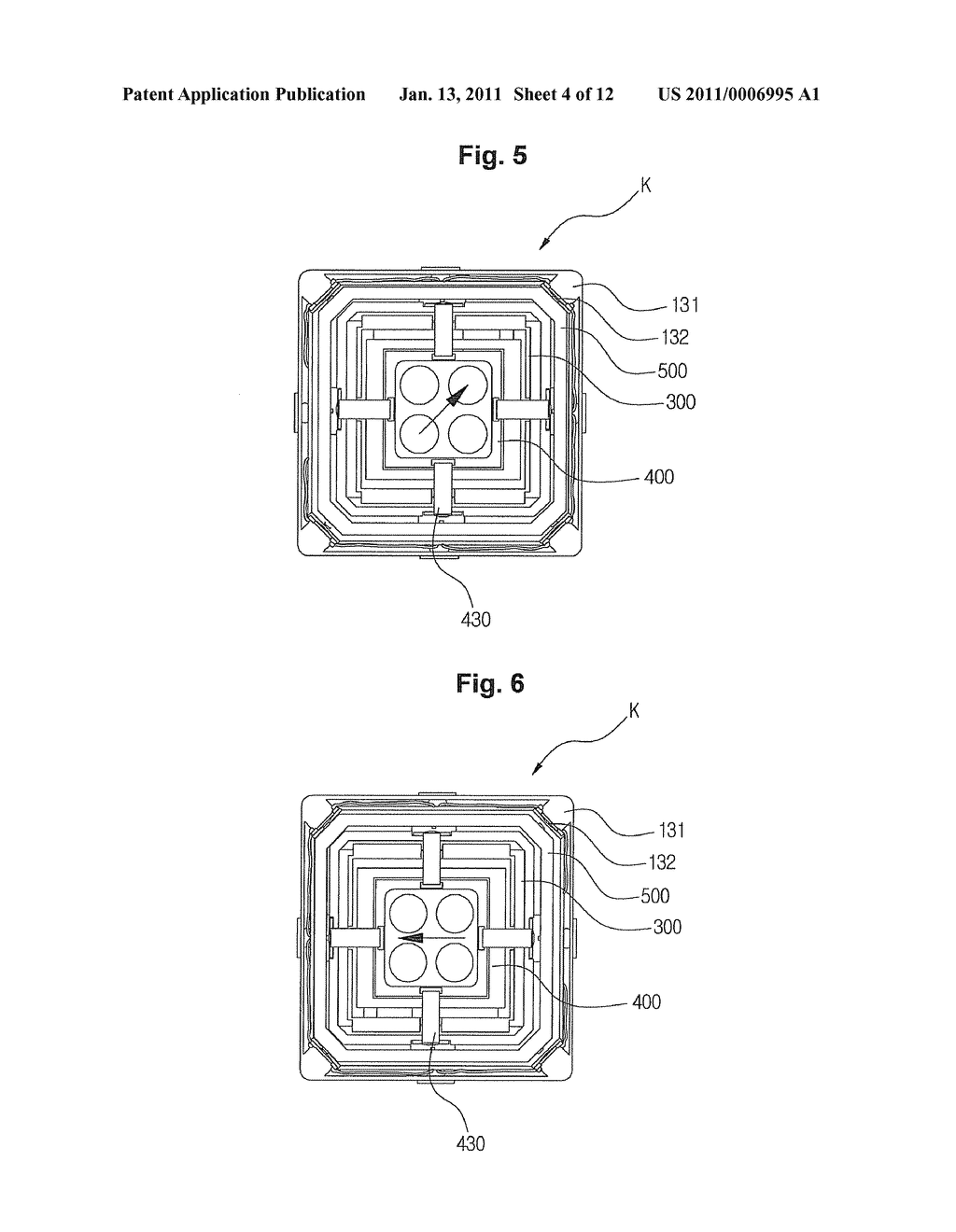 MULTI-DIRECTIONAL SLIDE INPUT DEVICE FOR A PORTABLE TERMINAL - diagram, schematic, and image 05