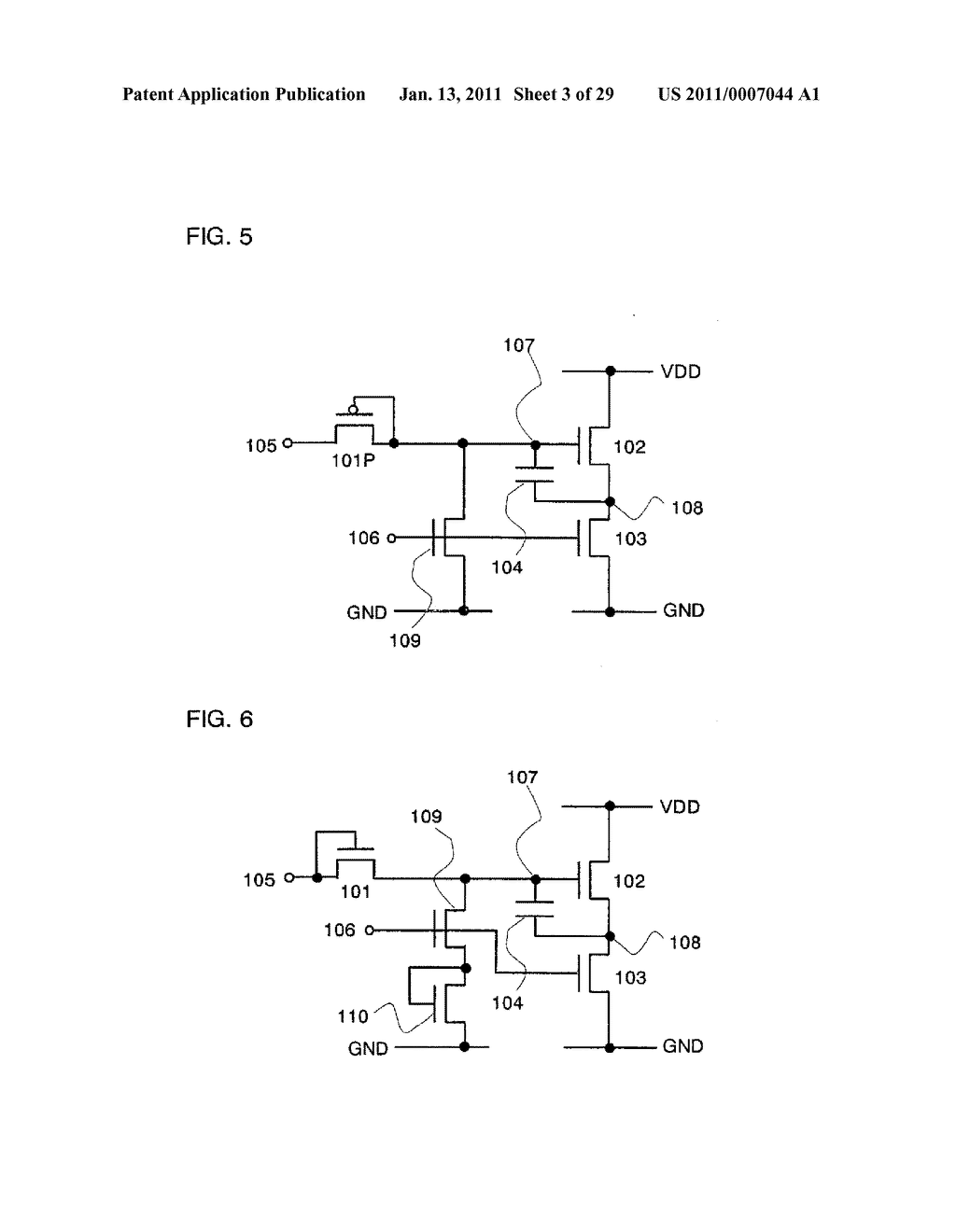 Semiconductor Device, and Display Device and Electronic Device Utilizing the Same - diagram, schematic, and image 04