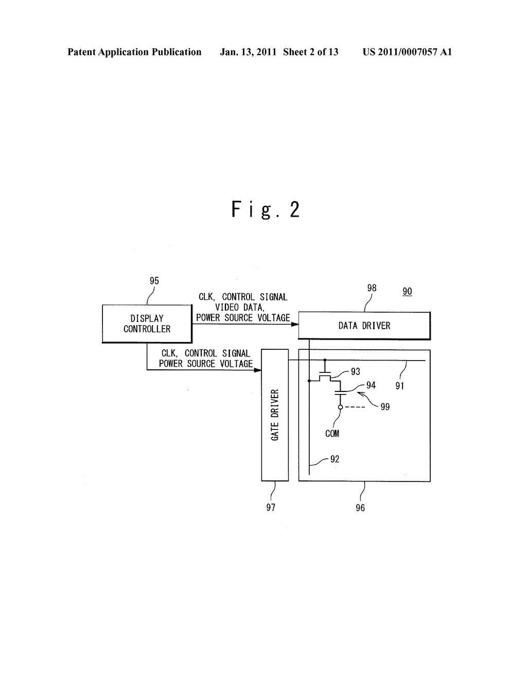 LIQUID CRYSTAL DISPLAY DRIVER AND LIQUID CRYSTAL DISPLAY DEVICE - diagram, schematic, and image 03