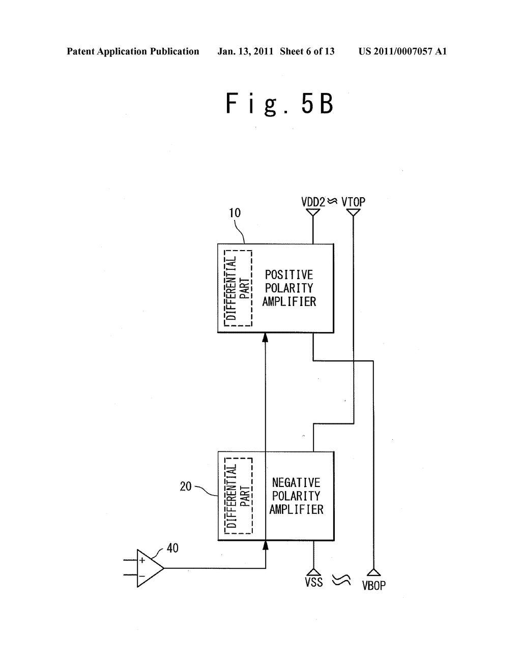 LIQUID CRYSTAL DISPLAY DRIVER AND LIQUID CRYSTAL DISPLAY DEVICE - diagram, schematic, and image 07