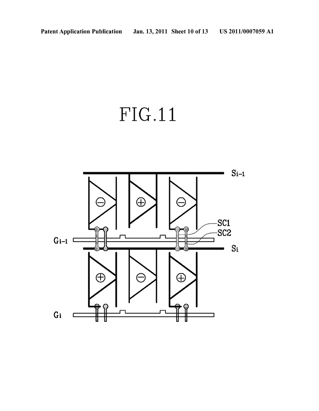 LIQUID CRYSTAL DISPLAY AND DRIVING METHOD THEREOF - diagram, schematic, and image 11