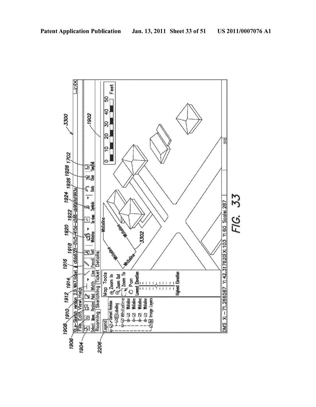 METHODS, APPARATUS AND SYSTEMS FOR GENERATING SEARCHABLE ELECTRONIC RECORDS OF UNDERGROUND FACILITY LOCATE AND/OR MARKING OPERATIONS - diagram, schematic, and image 34