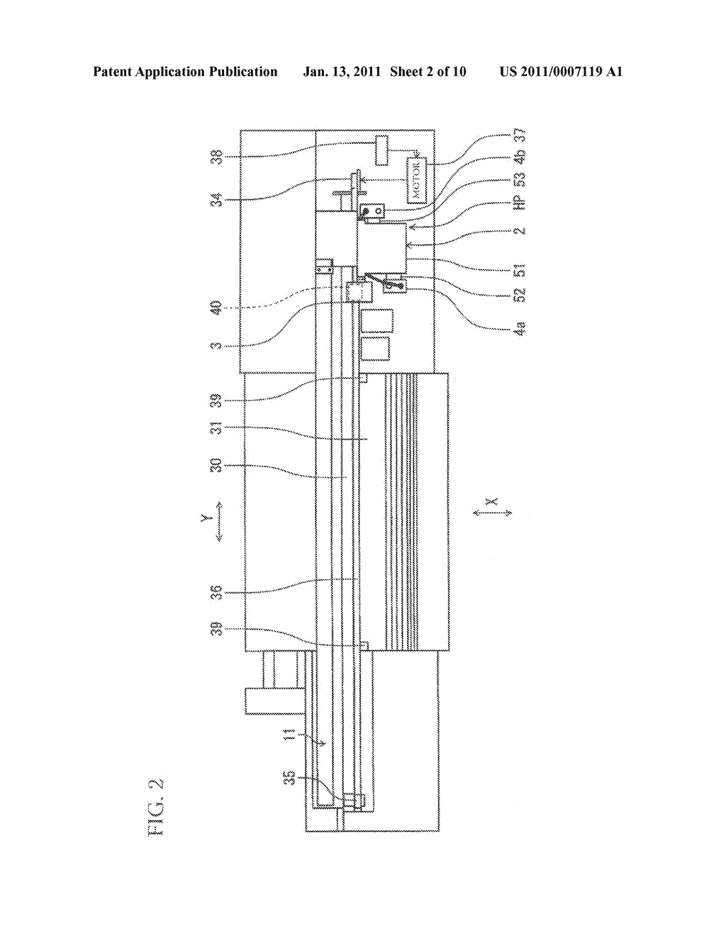 Ink jet recording apparatus - diagram, schematic, and image 03