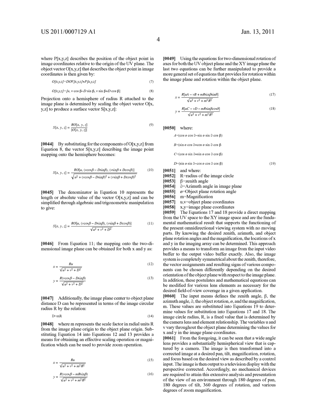 OMNIVIEW MOTIONLESS CAMERA ORIENTATION SYSTEM - diagram, schematic, and image 11