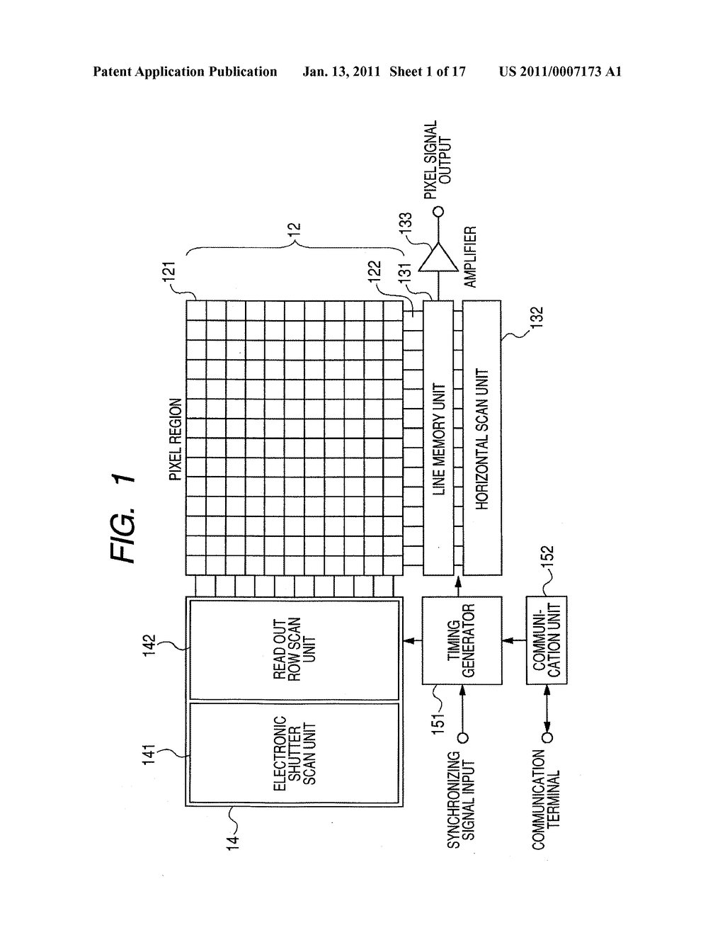 DRIVING METHOD OF SOLID-STATE IMAGING APPARATUS, SOLID-STATE IMAGING APPARATUS, AND IMAGING SYSTEM - diagram, schematic, and image 02