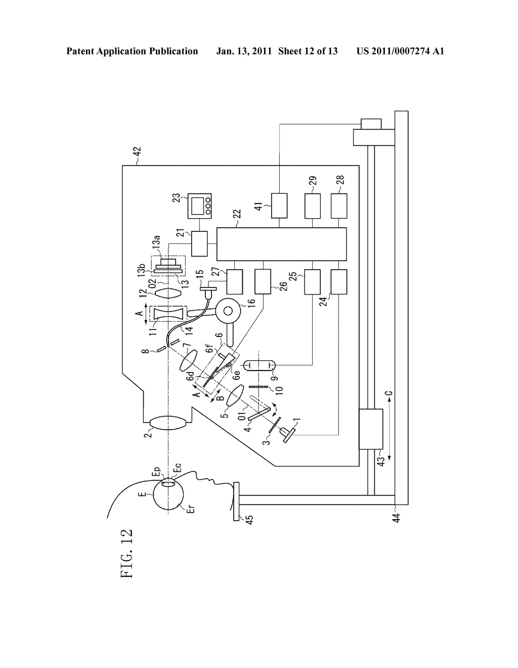 OPHTHALMIC APPARATUS - diagram, schematic, and image 13