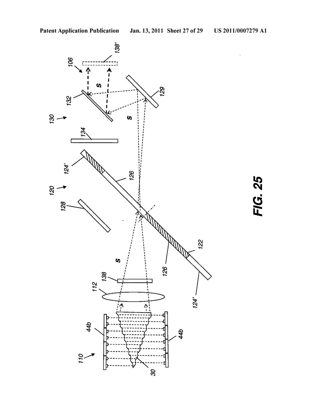 ETENDUE REDUCED STEREO PROJECTION USING SEGMENTED DISK - diagram, schematic, and image 28