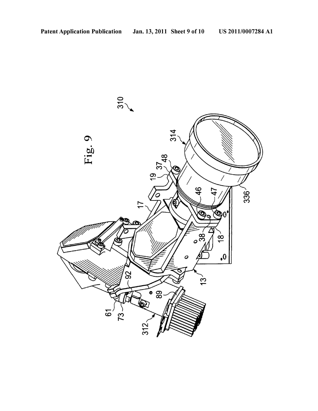 METHOD AND APPARATUS FOR USE IN PROJECTING IMAGES - diagram, schematic, and image 10