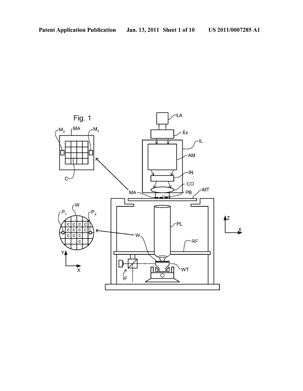 LITHOGRAPHIC APPARATUS AND DEVICE MANUFACTURING METHOD - diagram, schematic, and image 02