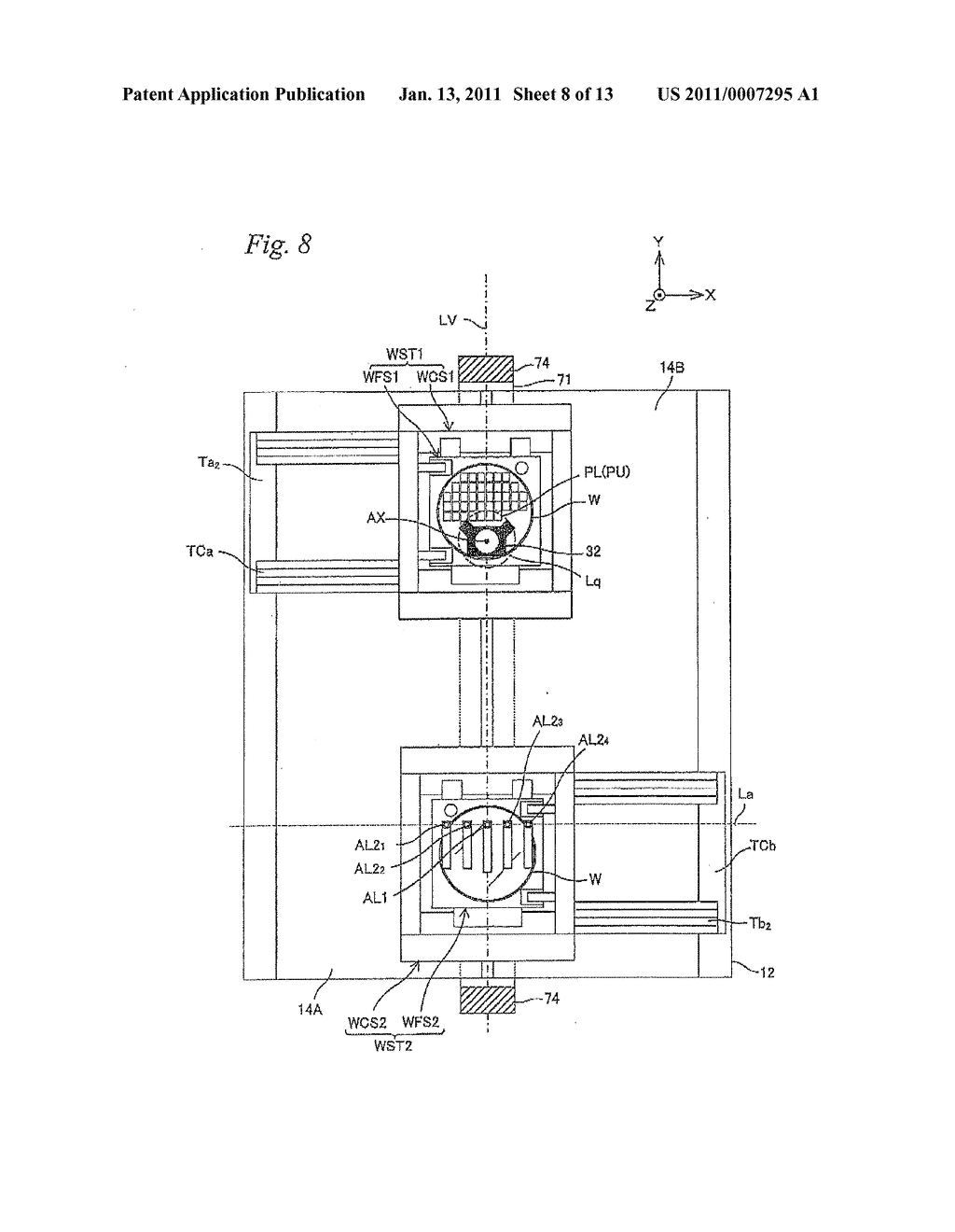 MOVABLE BODY APPARATUS, EXPOSURE APPARATUS AND DEVICE MANUFACTURING METHOD - diagram, schematic, and image 09