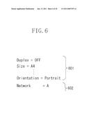 PRINTING CONTROL APPARATUS, METHOD FOR CONTROLLING IMAGE FORMING APPARATUS, AND STORAGE MEDIUM diagram and image