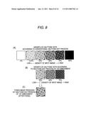 Halftone Dot formation Method and Apparatus for Reducing Layer Thickness of Coloring Material Inside Halftone Dots, and Image Formation Apparatus diagram and image