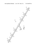 LOW PROFILE FLEXIBLE CABLE LIGHTING ASSEMBLIES AND METHODS OF MAKING SAME diagram and image