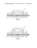 LOW PROFILE FLEXIBLE CABLE LIGHTING ASSEMBLIES AND METHODS OF MAKING SAME diagram and image