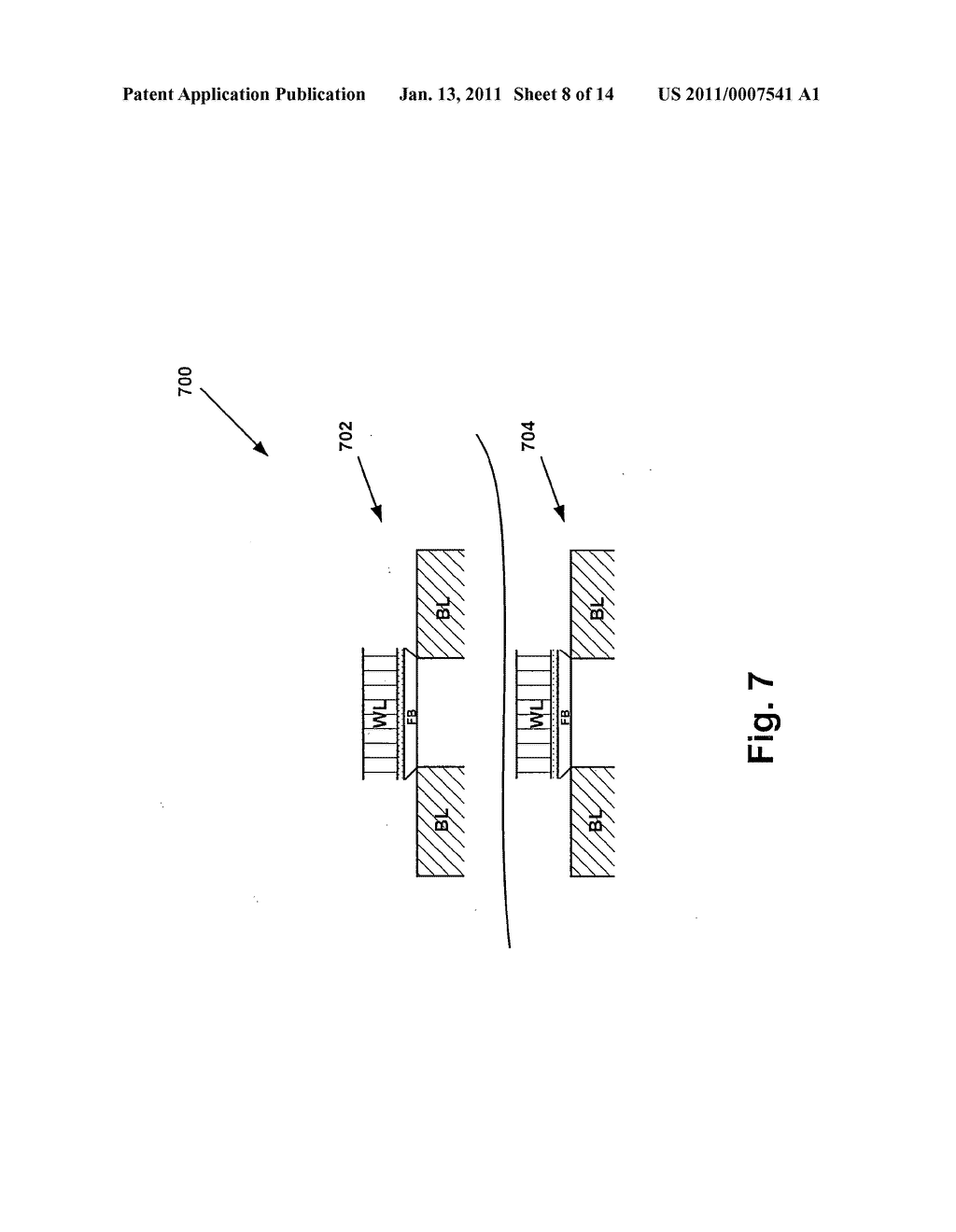 FLOATING BODY MEMORY CELL SYSTEM AND METHOD OF MANUFACTURE - diagram, schematic, and image 09