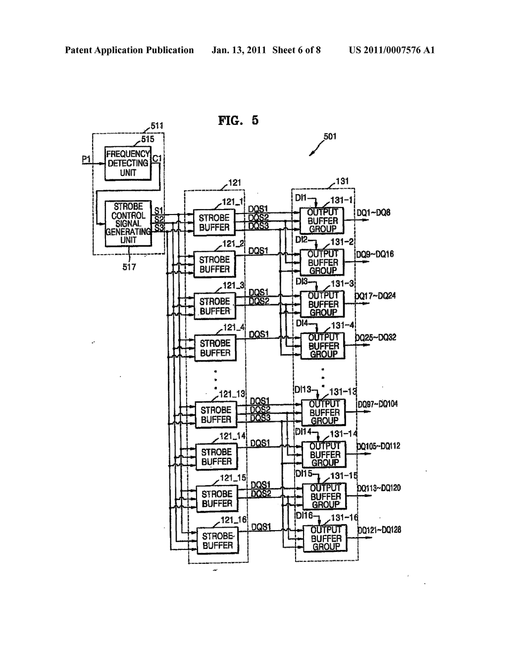 SYNCHRONOUS DYNAMIC RANDOM ACCESS MEMORY SEMICONDUCTOR DEVICE FOR CONTROLLING OUTPUT DATA - diagram, schematic, and image 07