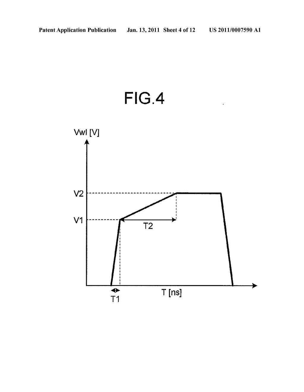 SEMICONDUCTOR STORAGE DEVICE AND METHOD OF CONTROLLING WORD LINE POTENTIAL - diagram, schematic, and image 05