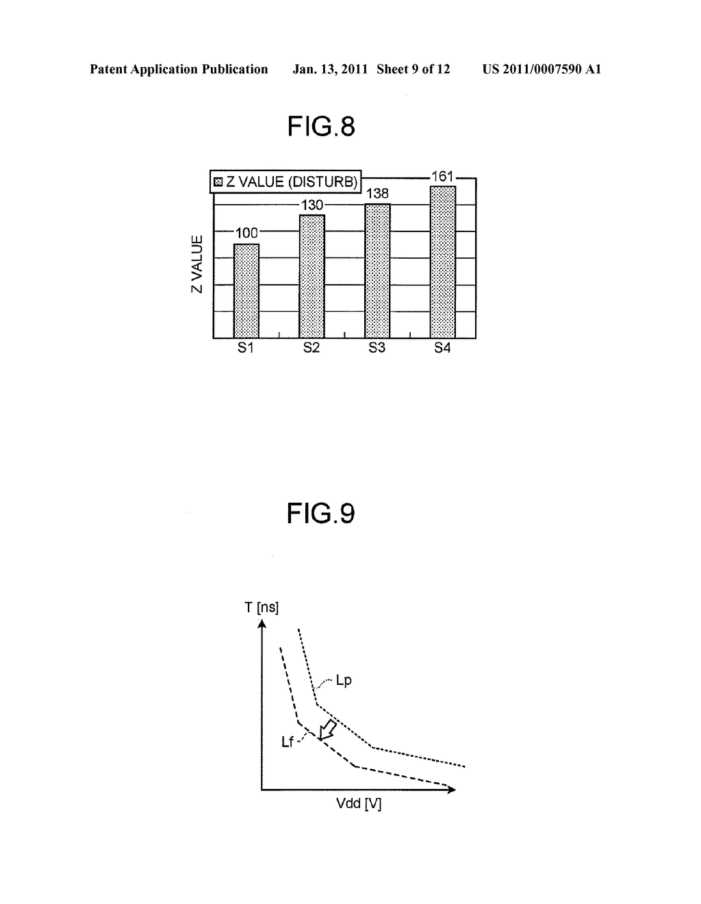 SEMICONDUCTOR STORAGE DEVICE AND METHOD OF CONTROLLING WORD LINE POTENTIAL - diagram, schematic, and image 10