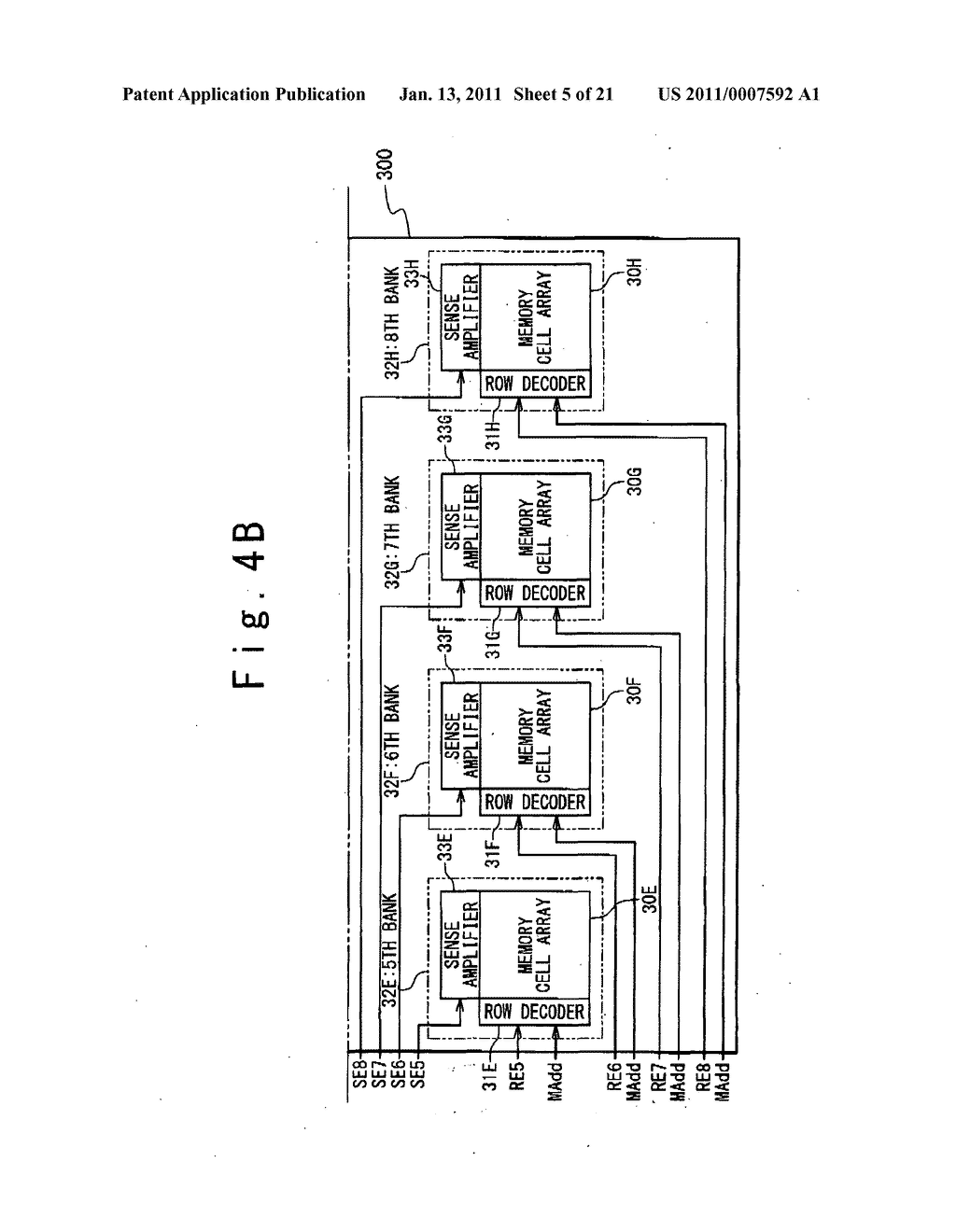 Semiconductor storage device and refresh control method thereof - diagram, schematic, and image 06