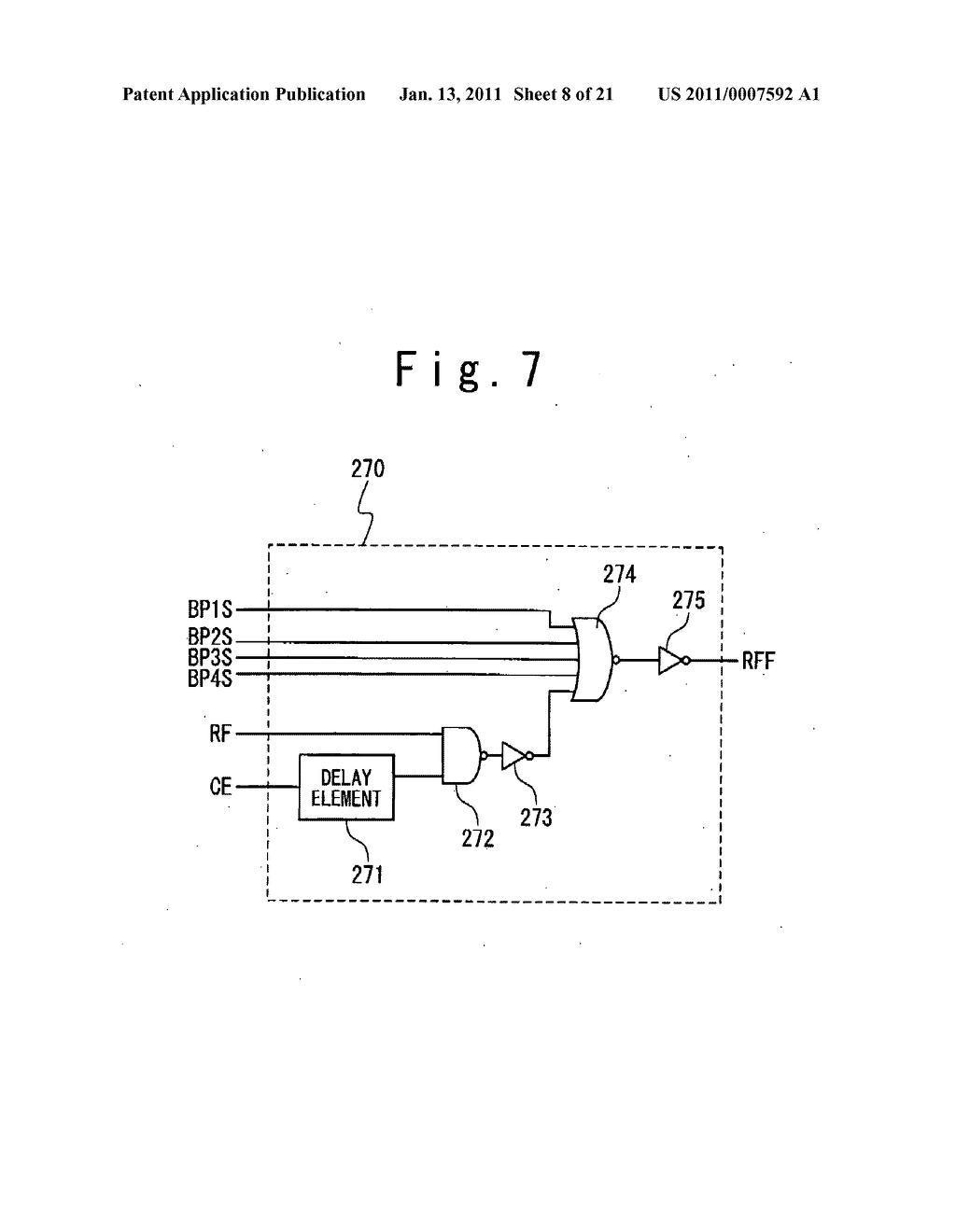 Semiconductor storage device and refresh control method thereof - diagram, schematic, and image 09