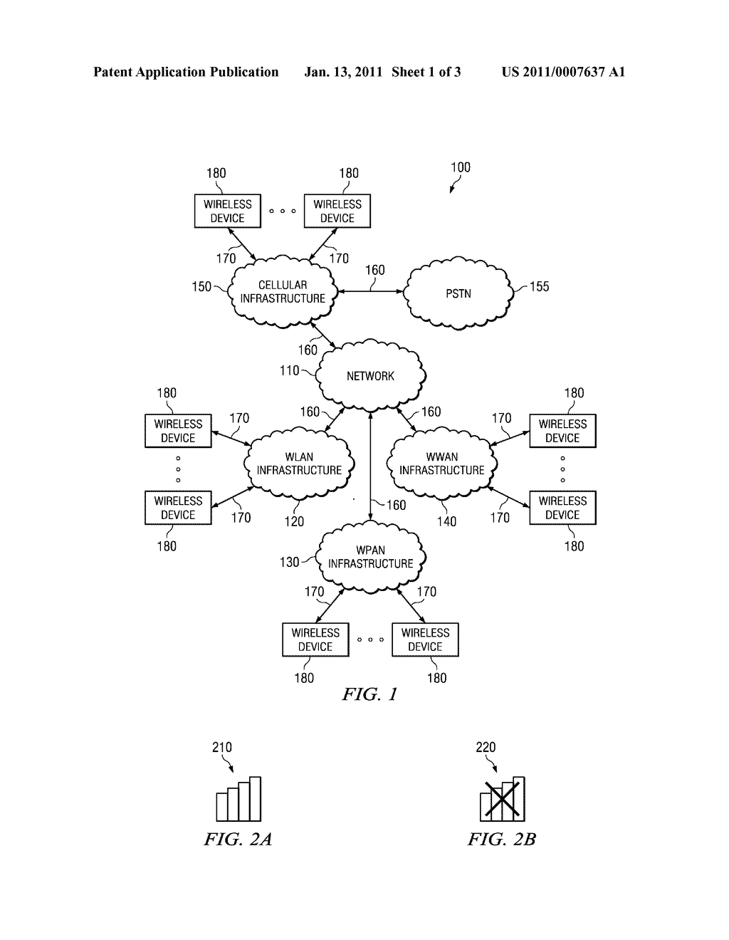 Indicating Current Connection Status of a Wireless Device - diagram, schematic, and image 02