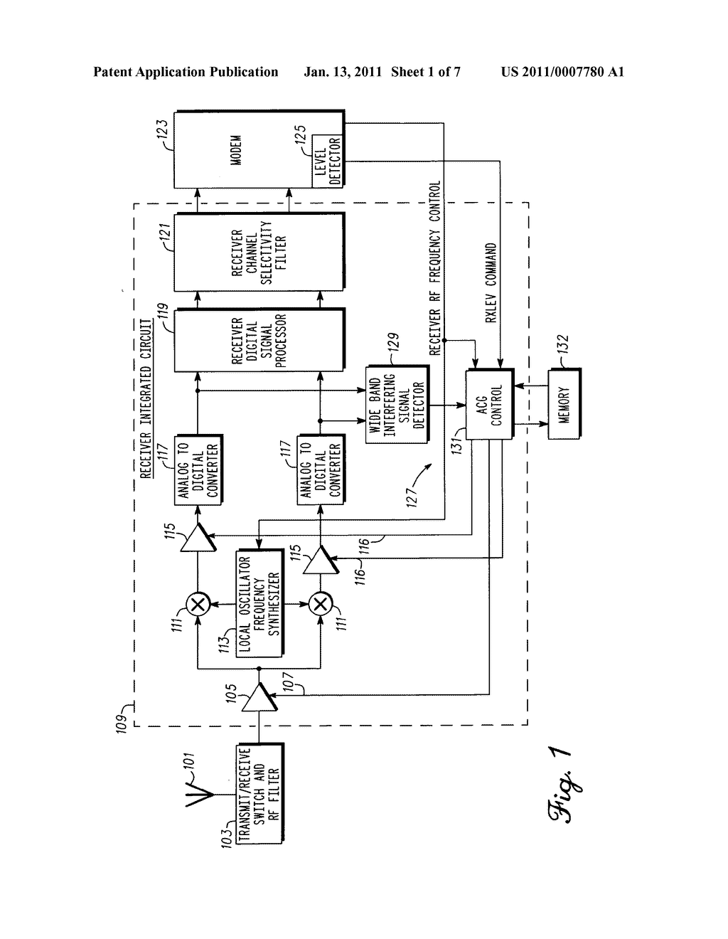 Receiver with automatic gain control - diagram, schematic, and image 02