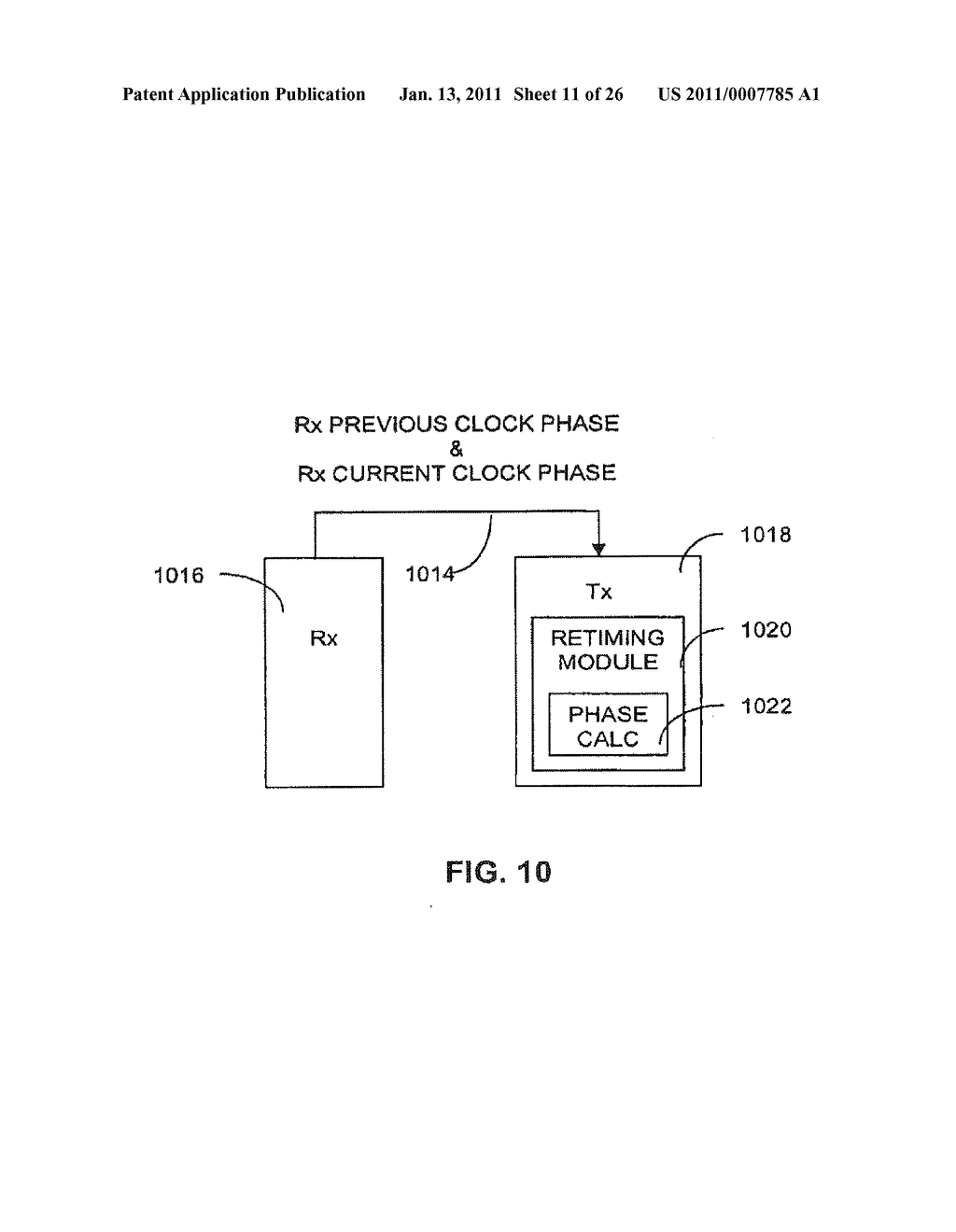 Method and Transceiver System Having a Transmit Clock Signal Phase that is Phase-Locked with a Receive Clock Signal Phase - diagram, schematic, and image 12