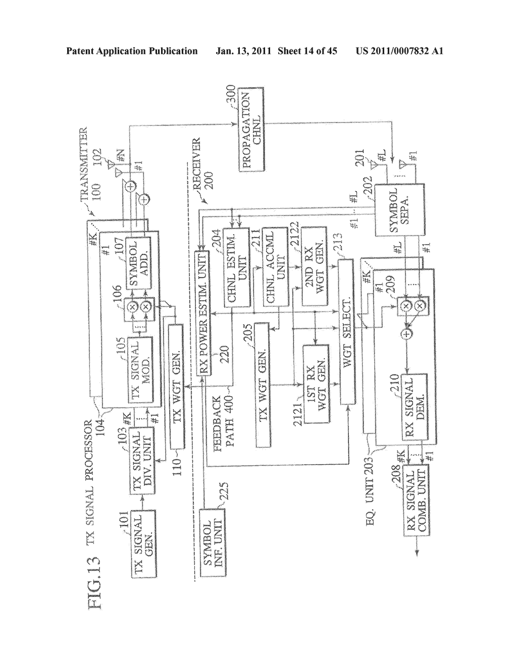 MULTIPLE-OUTPUT MULTIPLE-INPUT (MIMO) COMMUNICATION SYSTEM, MIMO RECEIVER AND MIMO RECEIVING METHOD - diagram, schematic, and image 15