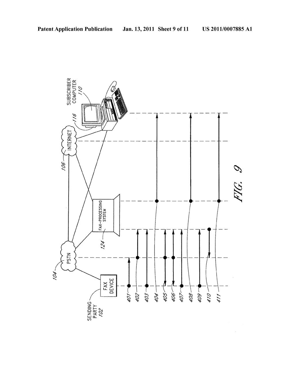 METHODS AND SYSTEMS FOR FAX ROUTING - diagram, schematic, and image 10