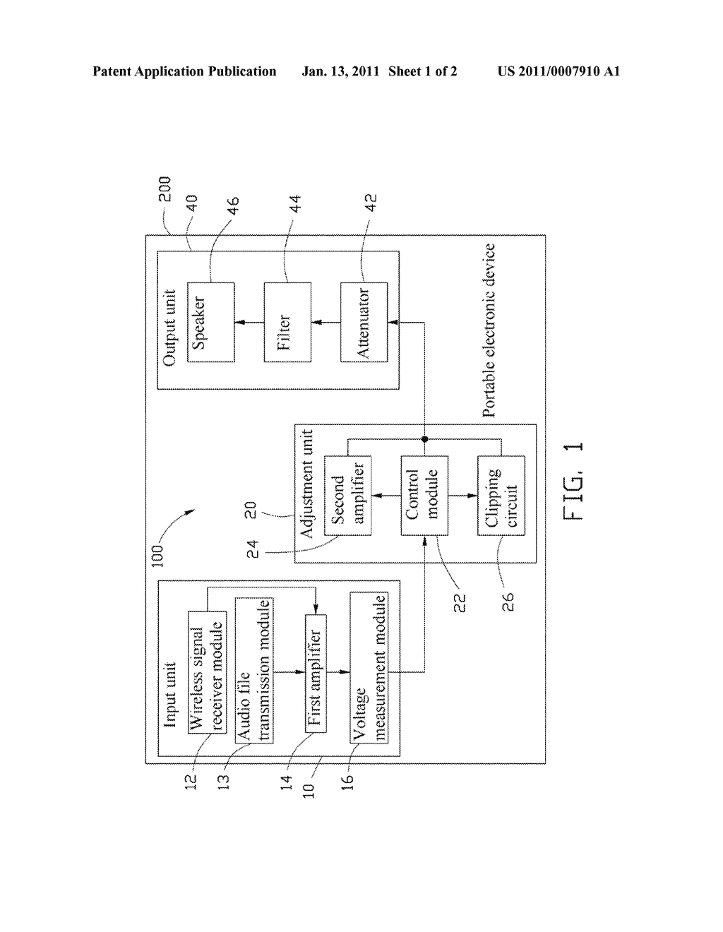 VOLUME CONTROL DEVICE AND METHOD FOR USING THE SAME - diagram, schematic, and image 02