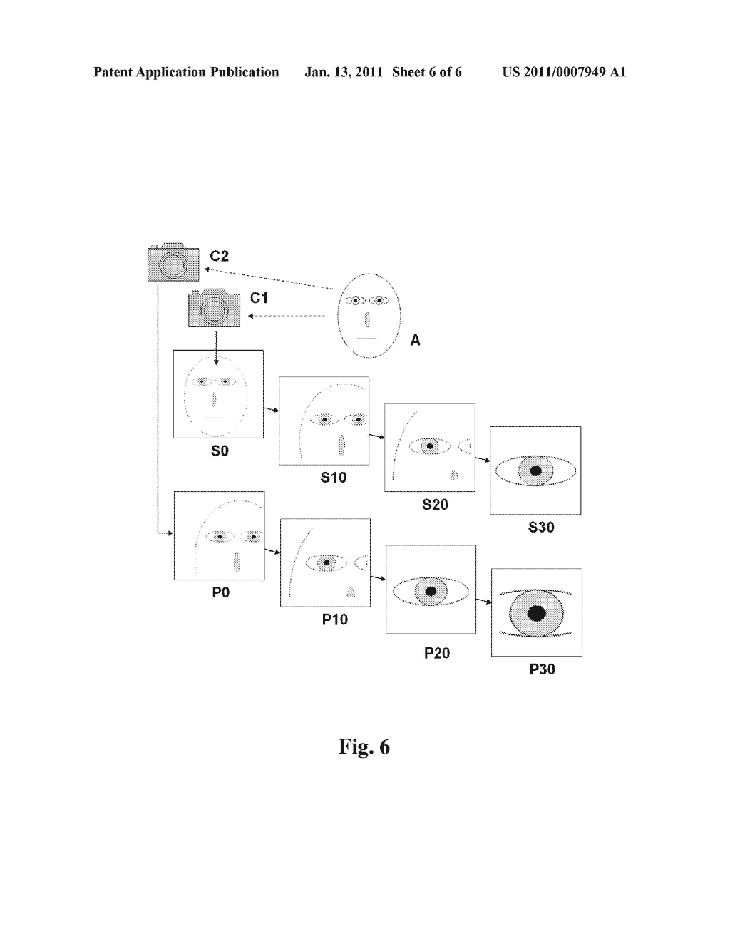 METHODS FOR PERFORMING BIOMETRIC RECOGNITION OF A HUMAN EYE AND CORROBORATION OF SAME - diagram, schematic, and image 07