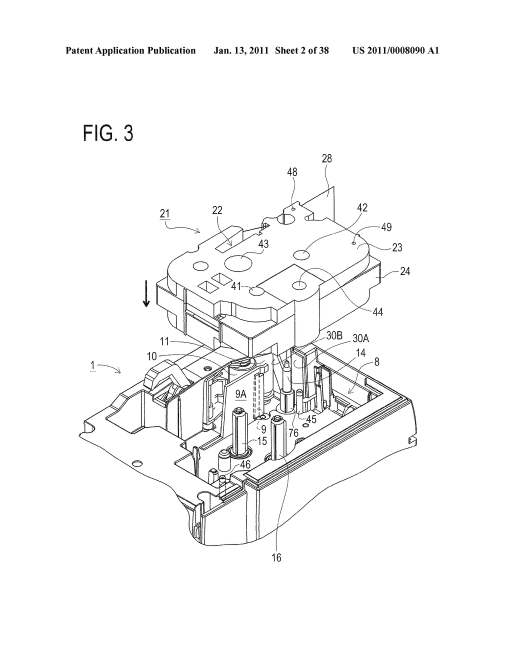 TAPE CASSETTE - diagram, schematic, and image 03