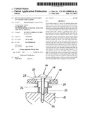 DEVICE FOR FASTENING PLASTIC PARTS TO A MOTOR VEHICLE BODY diagram and image