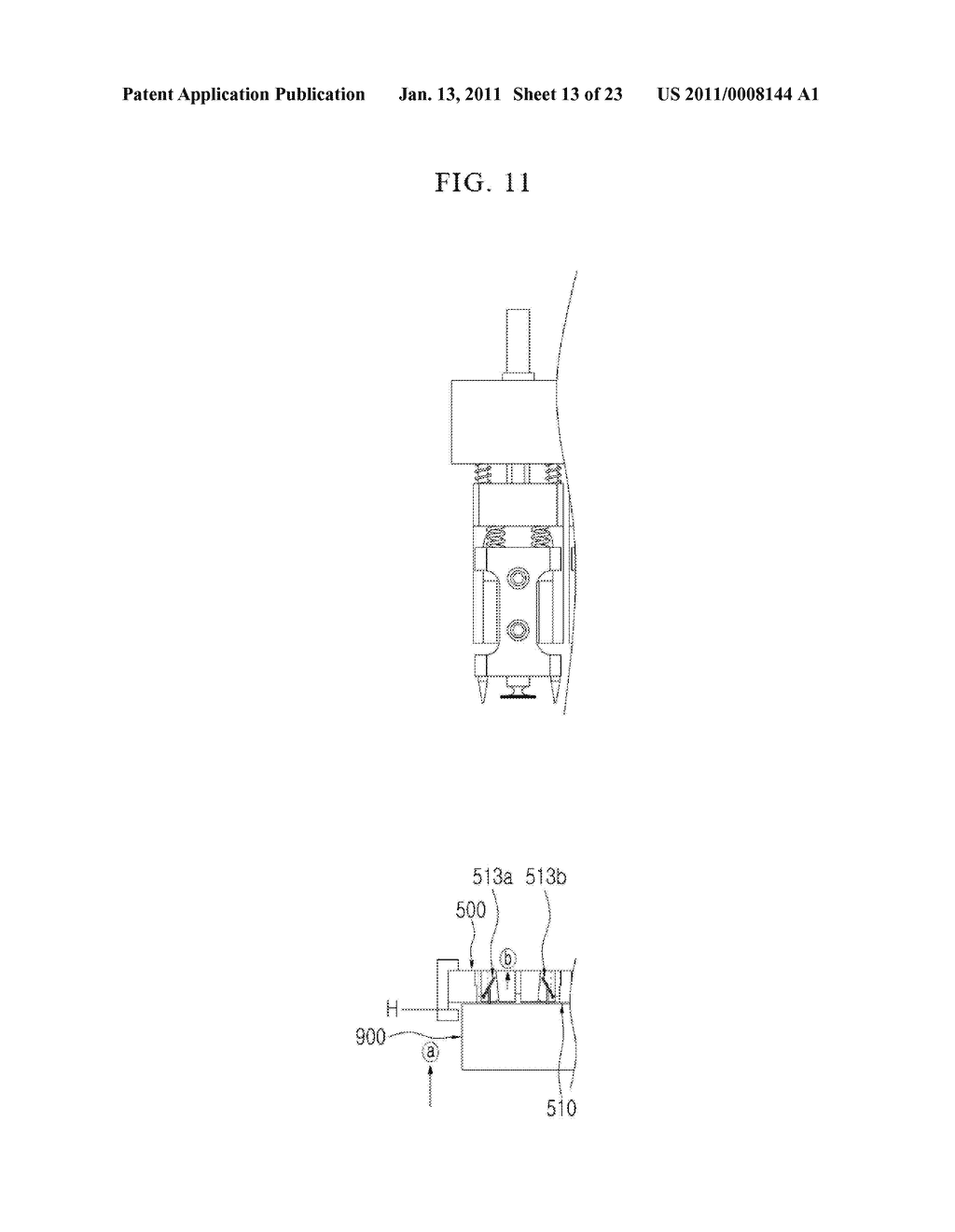 PICK AND PLACE APPARATUS FOR ELECTRONIC DEVICE INSPECTION EQUIPMENT, PICKING APPARATUS THEREOF, AND METHOD FOR LOADING ELECTRONIC DEVICES ONTO LOADING ELEMENT - diagram, schematic, and image 14