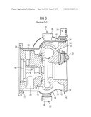 COOLED HOUSING CONSISTING OF A TURBINE HOUSING AND A BEARING HOUSING FOR A TURBOCHARGER diagram and image