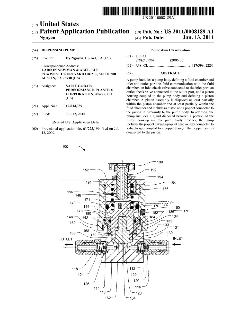 DISPENSING PUMP - diagram, schematic, and image 01