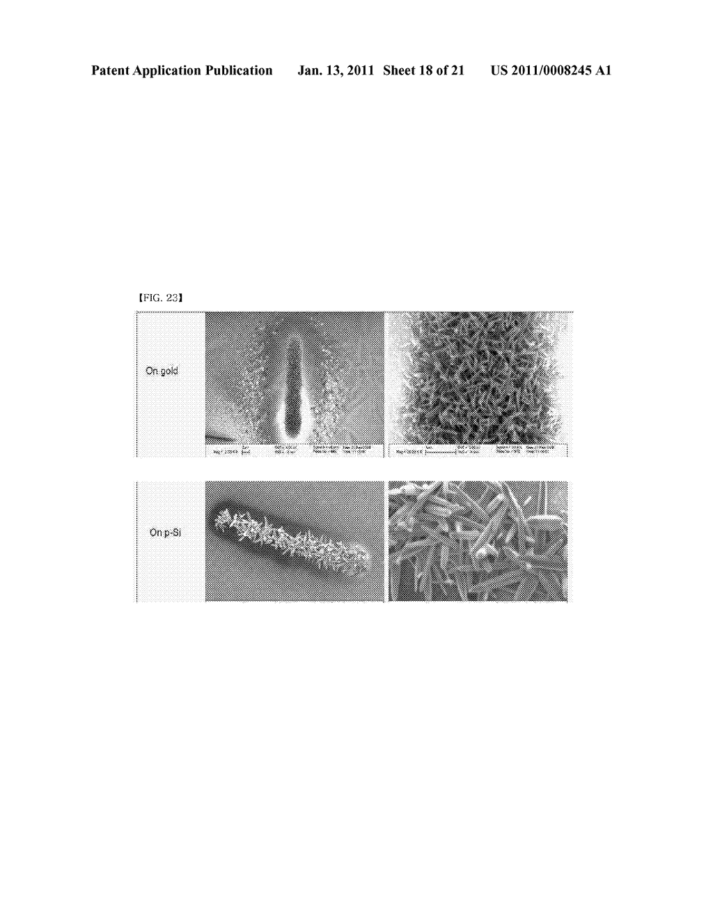 METHOD FOR MANUFACTURING NANOSTRUCTURE AND NANOSTRUCTURE MANUFACTURED BY THE SAME - diagram, schematic, and image 19