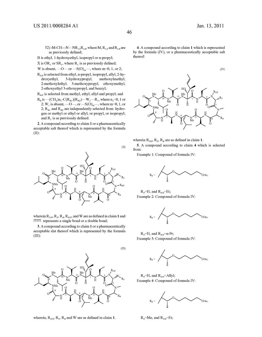 NOVEL CLYCLOSPORIN ANALOGUES - diagram, schematic, and image 47