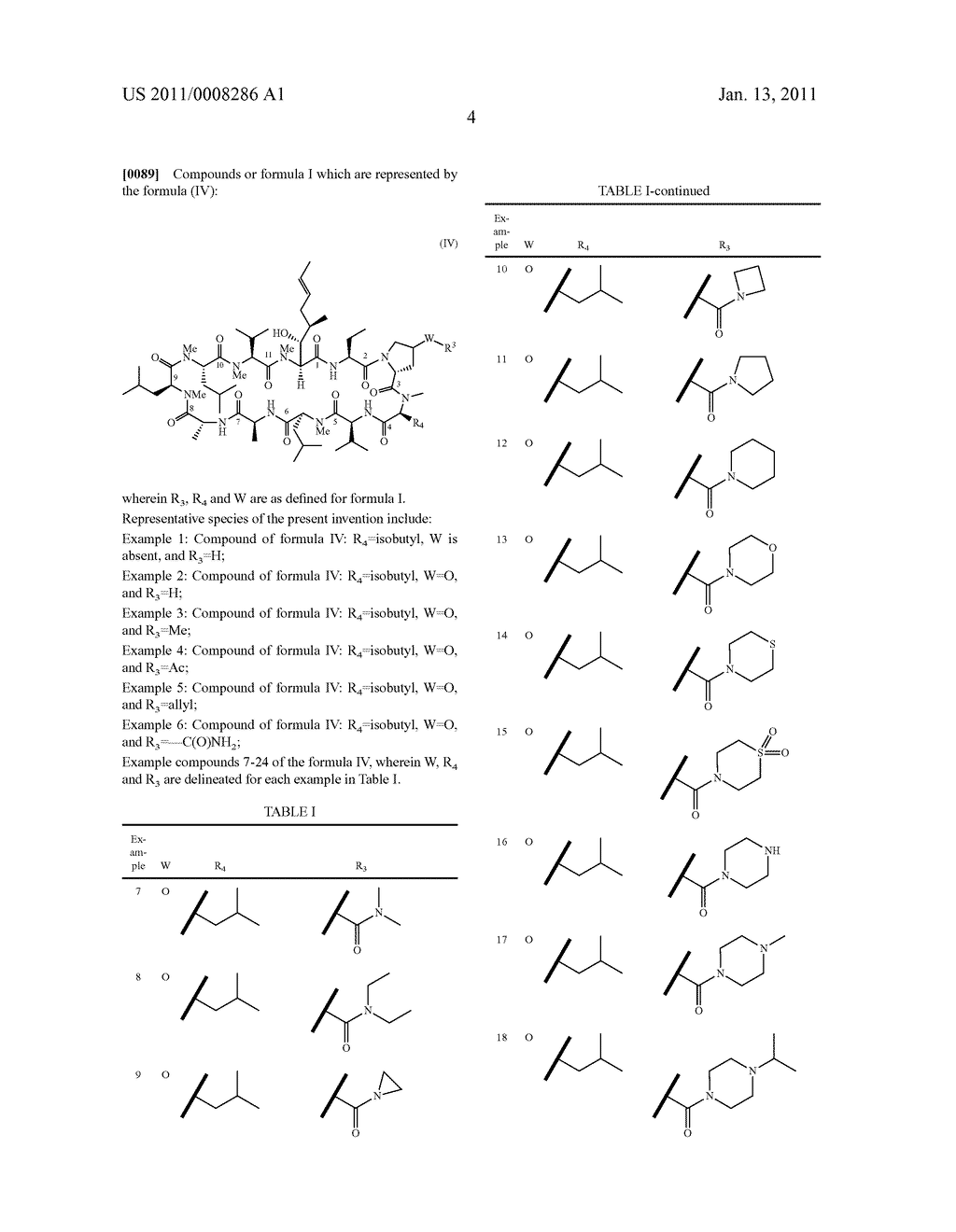 NOVEL PROLINE SUBSTITUTED CYCLOSPORIN ANALOGUES - diagram, schematic, and image 05