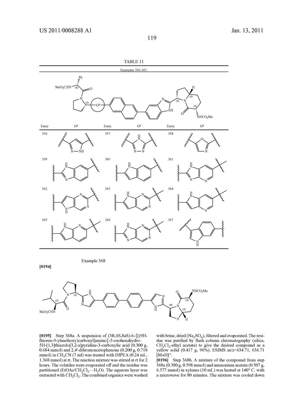 HEPATITIS C VIRUS INHIBITORS - diagram, schematic, and image 120