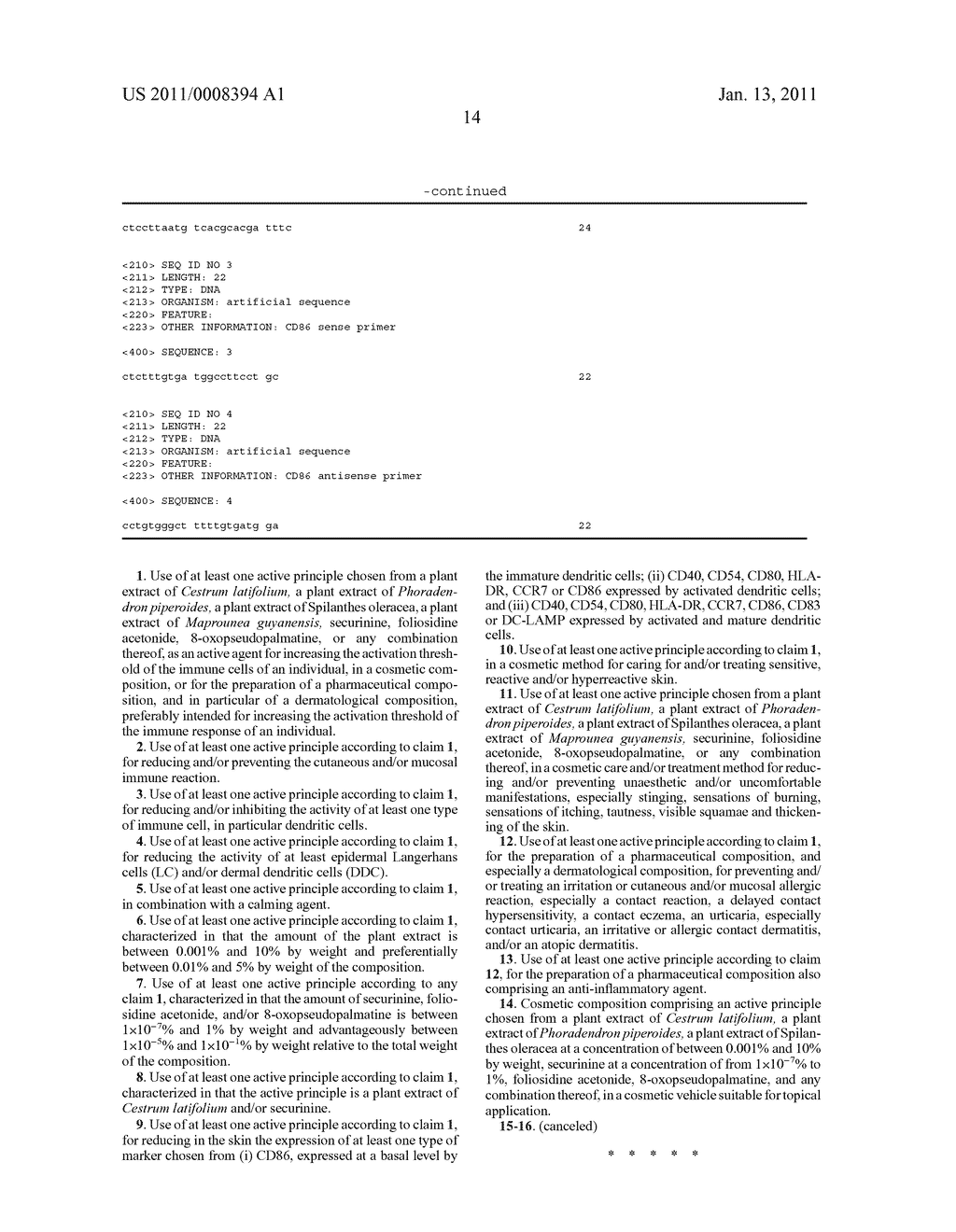 ACTIVE SUBSTANCES THAT INCREASE THE ACTIVATION THRESHOLD OF IMMUNE CELLS - diagram, schematic, and image 15