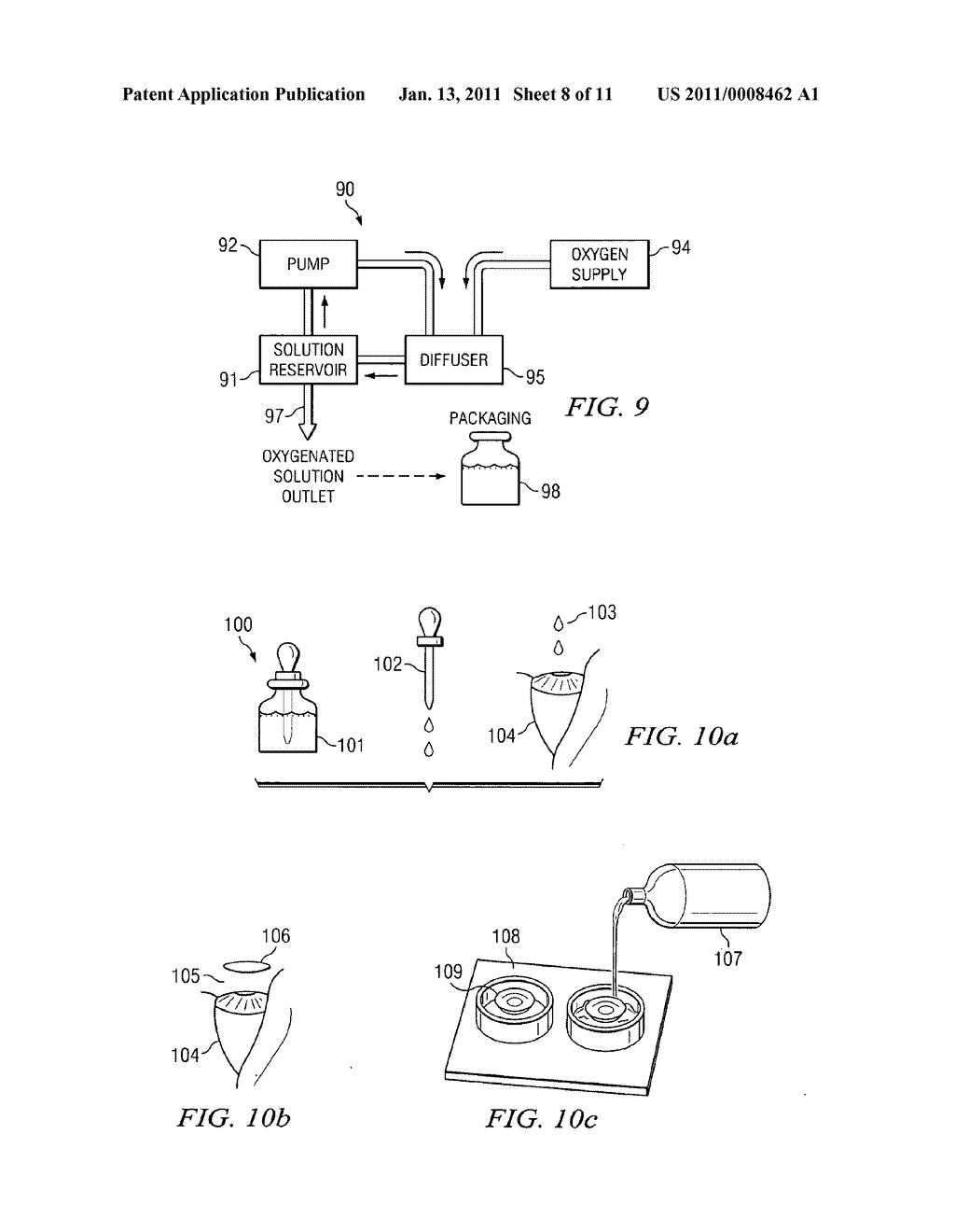 SYSTEM AND METHOD FOR THERAPEUTIC APPLICATION OF DISSOLVED OXYGEN - diagram, schematic, and image 09