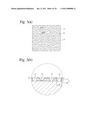 COMPOSITE FILM OF LINEARLY-SCRATCHED, THIN METAL FILM AND PLASTIC FILM, AND ITS PRODUCTION APPARATUS diagram and image