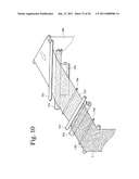 COMPOSITE FILM OF LINEARLY-SCRATCHED, THIN METAL FILM AND PLASTIC FILM, AND ITS PRODUCTION APPARATUS diagram and image