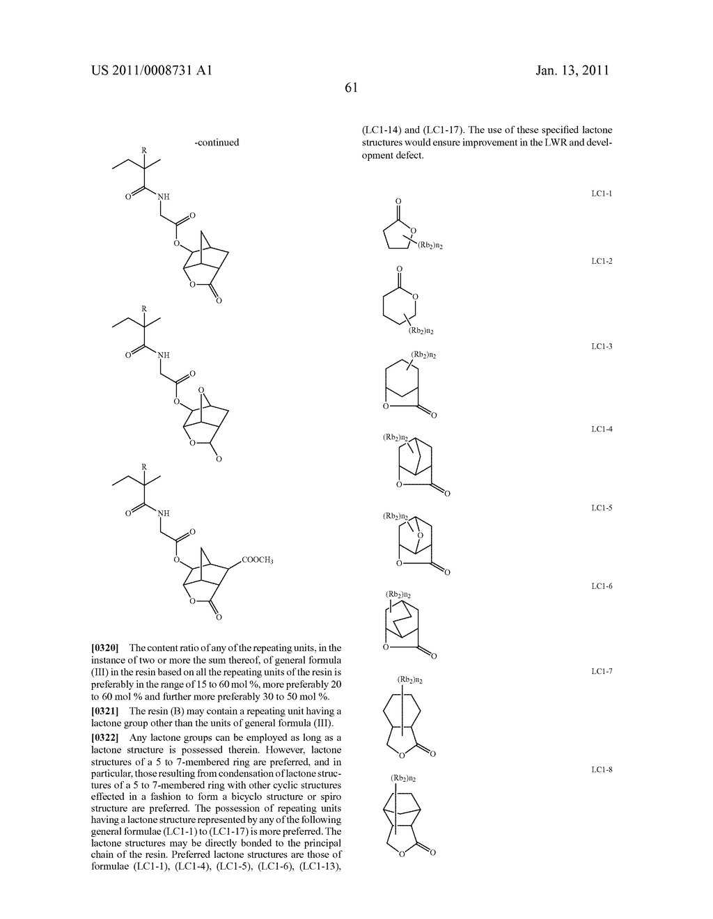 ACTINIC-RAY-OR RADIATION-SENSITIVE RESIN COMPOSITION, COMPOUND AND METHOD OF FORMING PATTERN USING THE COMPOSITION - diagram, schematic, and image 62