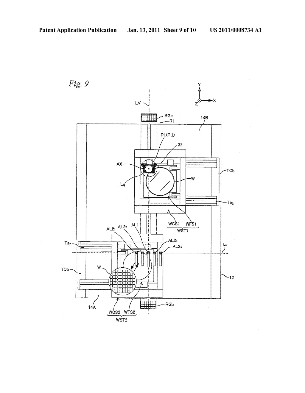 EXPOSURE APPARATUS AND DEVICE MANUFACTURING METHOD - diagram, schematic, and image 10