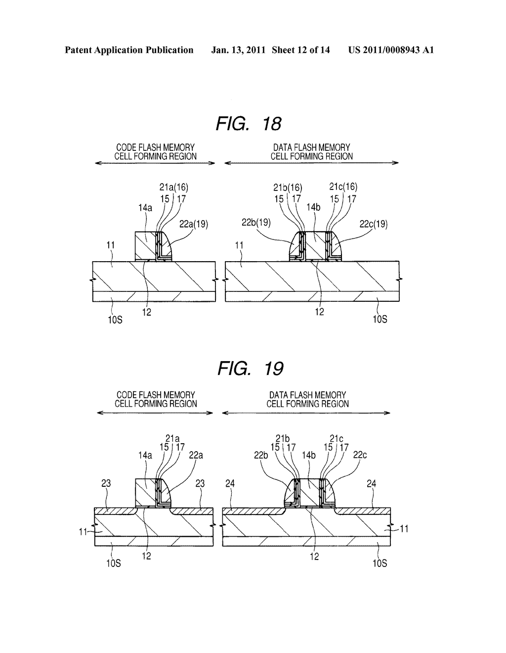 SEMICONDUCTOR DEVICE AND A METHOD OF MANUFACTURING THE SAME - diagram, schematic, and image 13