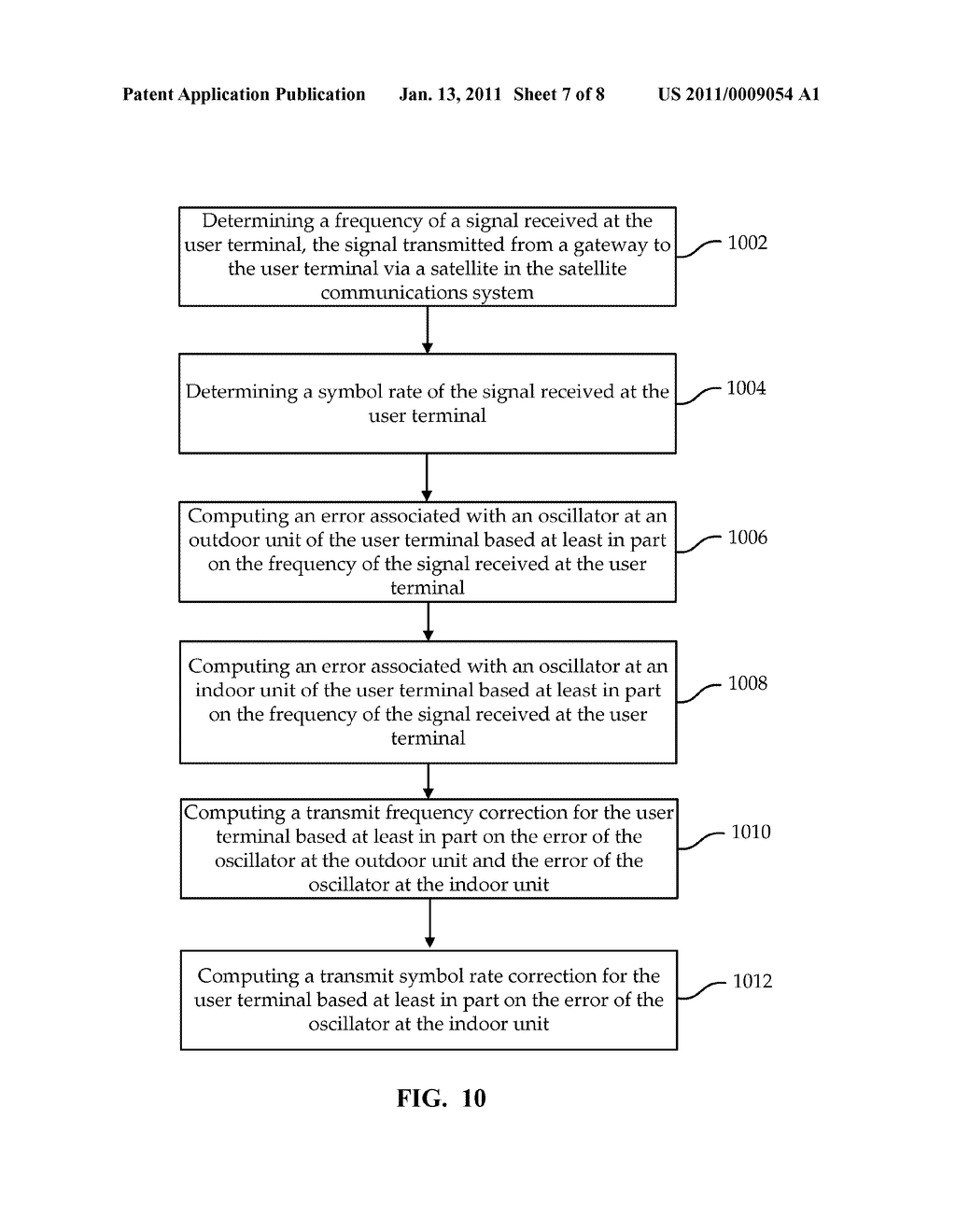 TRANSMIT FREQUENCY PRECORRECTION FOR SATELLITE TERMINALS - diagram, schematic, and image 08