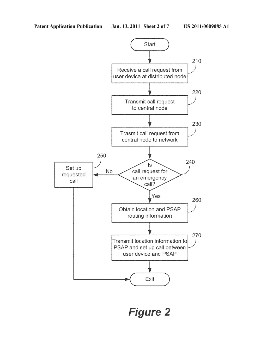 E911 Services Using Distributed Nodes - diagram, schematic, and image 03